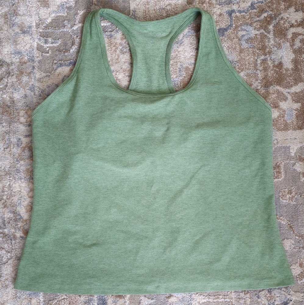 Beyond yoga racerback cropped tank